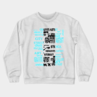 International Street Art Festival Splash Graffiti Crewneck Sweatshirt